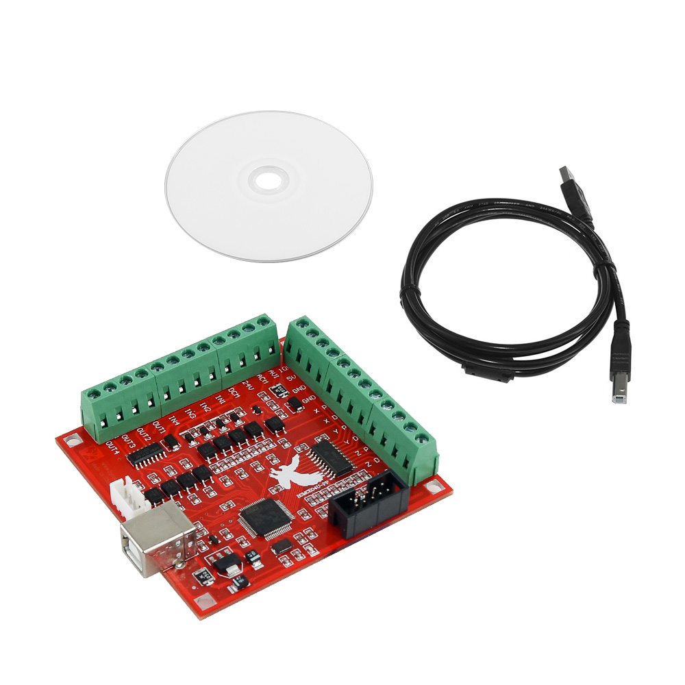 Breakout Board CNC USB MACH3 4 - Mach3 Usb Cnc Controller 4 Axis 100Khz ulasan dan harga