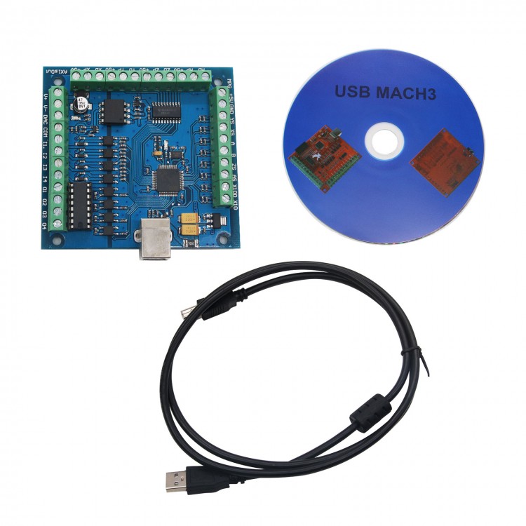 MACH3 4-Axis USB CNC Controlle - Mach3 Usb Cnc Controller 4 Axis 100Khz ulasan dan harga